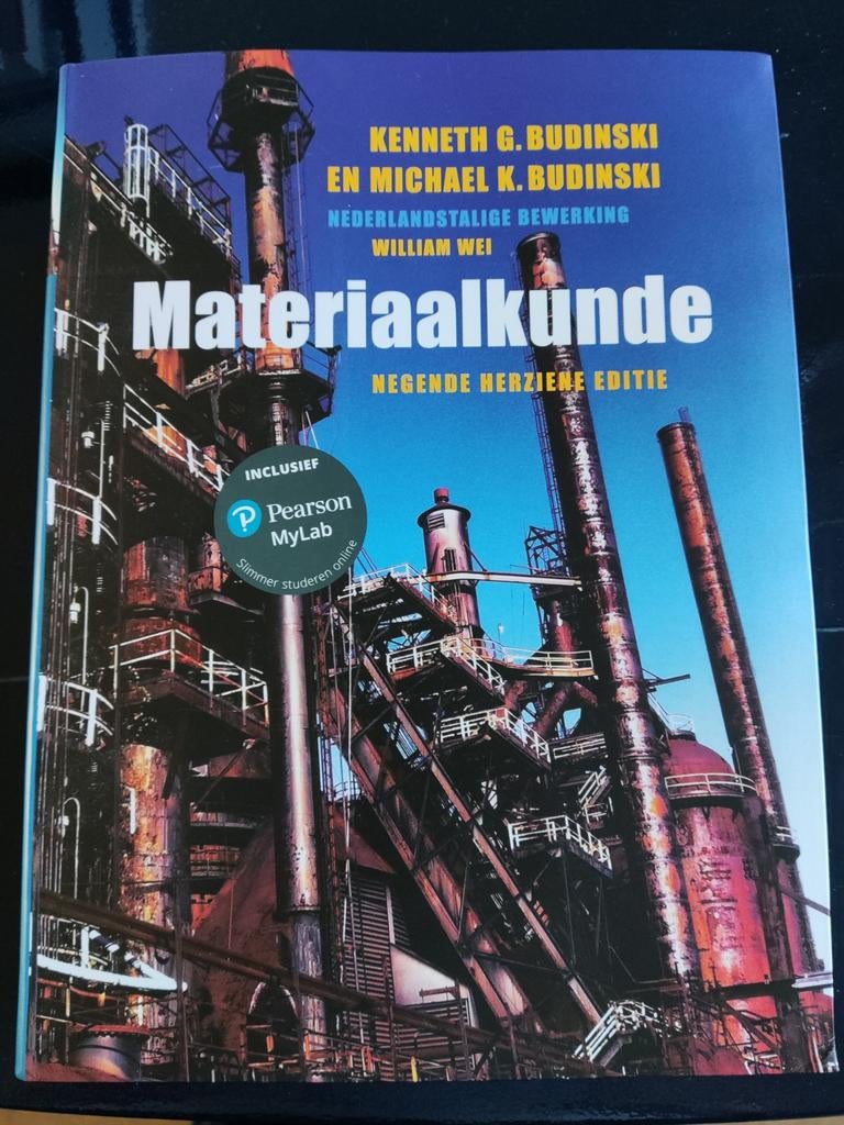Materiaalkunde voor Engineering - Budinski, Boeken, Studieboeken en Cursussen, Zo goed als nieuw, Kenneth G. Budinski, Beta, HBO