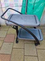 Handige serveerwagen / bijzettafel op wieltjes, Ophalen of Verzenden