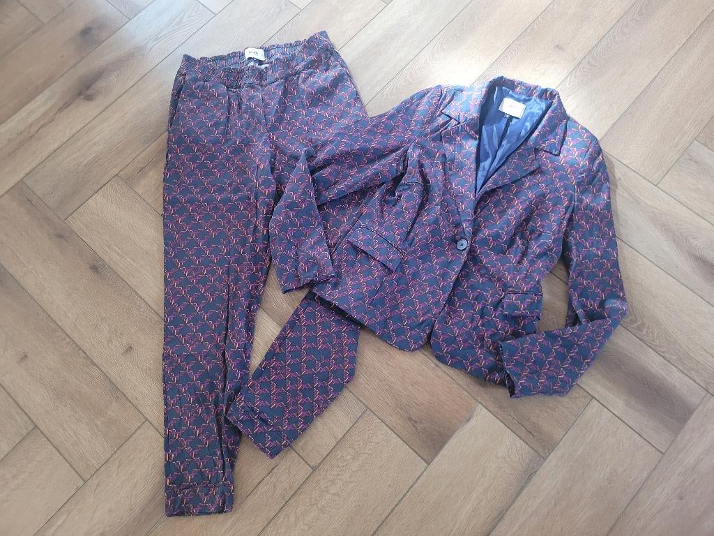 Prachtig jasje van POM Amsterdam, maat 38, Maat 38/40 (M), Blauw, Ophalen of Verzenden, Zo goed als nieuw