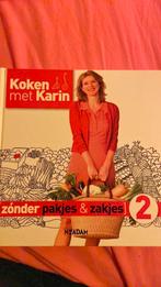 Koken met Karin zónder pakjes&zakjes 2, Boeken, Ophalen of Verzenden, Zo goed als nieuw, Dieet en Voeding