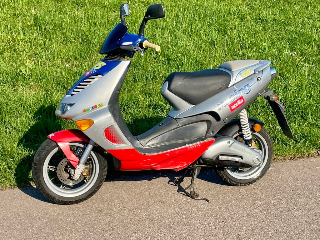 Aprilia SR 50 LC Racing Replica ValeRossi 1998, Ophalen, Tweetakt, Gebruikt, Maximaal 45 km/u