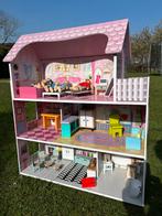 Mooi poppenhuis, incl inhoud!, Ophalen, Zo goed als nieuw, Poppenhuis