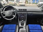 Audi A4 Limousine 4.2 V8 quattro S4 350pk Airco Cruise NAP, Gebruikt, Blauw, A4, Origineel Nederlands