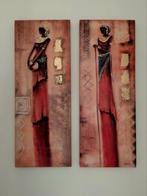 Tweeluik schilderijen, Antiek en Kunst, Ophalen