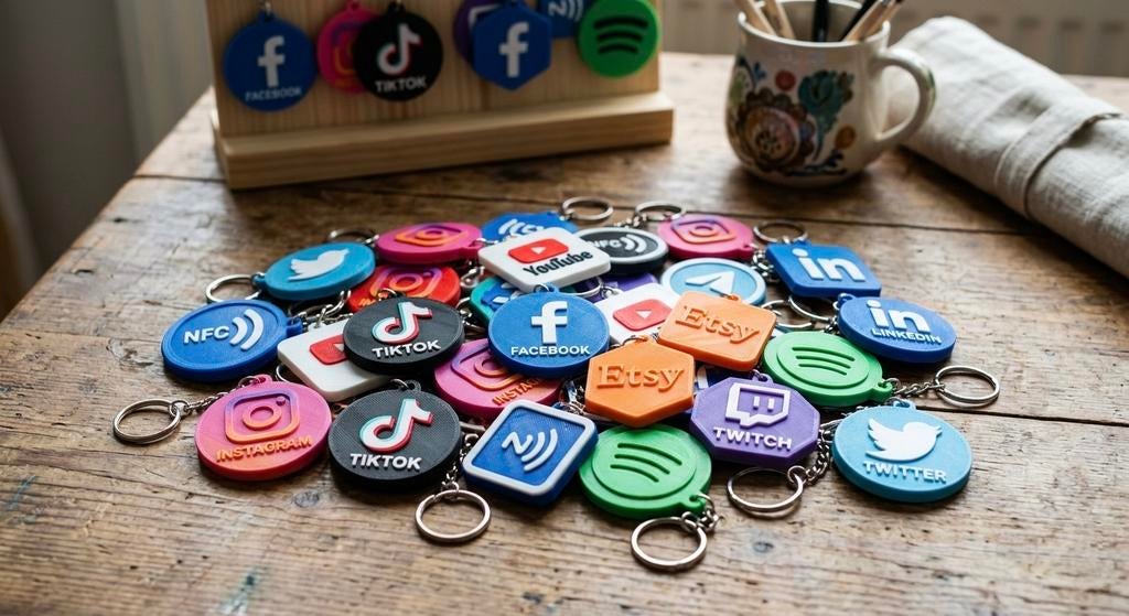 Sleutelhangers met NFC tag, Ophalen of Verzenden, Nieuw, Overige typen