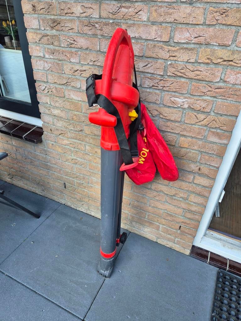 Wolf-Garten LBV 2600 E Bladblazer/Bladzuiger, Ophalen, Gebruikt, Met opvangzak, Handgedragen