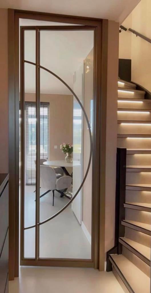 Stalen deuren op maat, Strak vakwerk uit eigen werkplaats, Doe-het-zelf en Verbouw, Deuren en Horren, Ophalen, Zo goed als nieuw