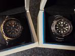 Seiko SUN019P1 en Seiko Prospex Solar SSC264P1, Ophalen of Verzenden, Zo goed als nieuw, Staal, Seiko