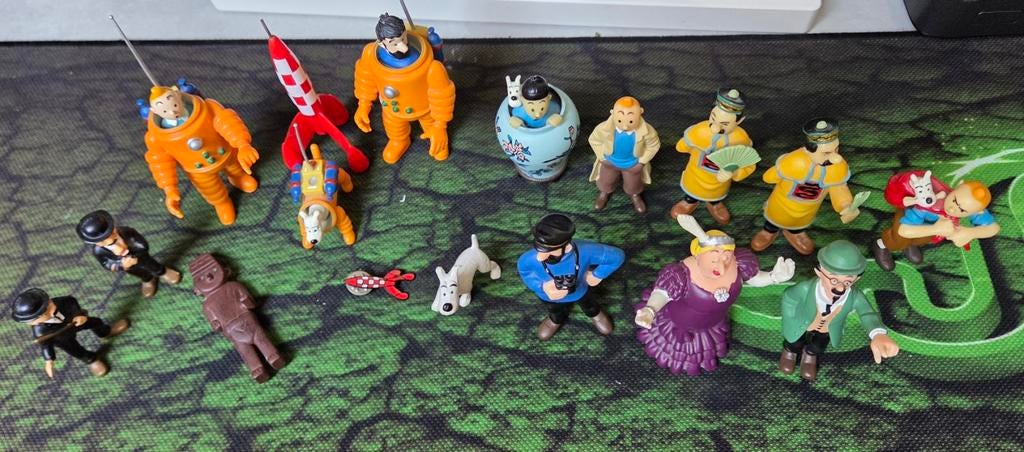 Kuifje Beeldjes Set - Diverse Karakters en Avonturen, Ophalen of Verzenden