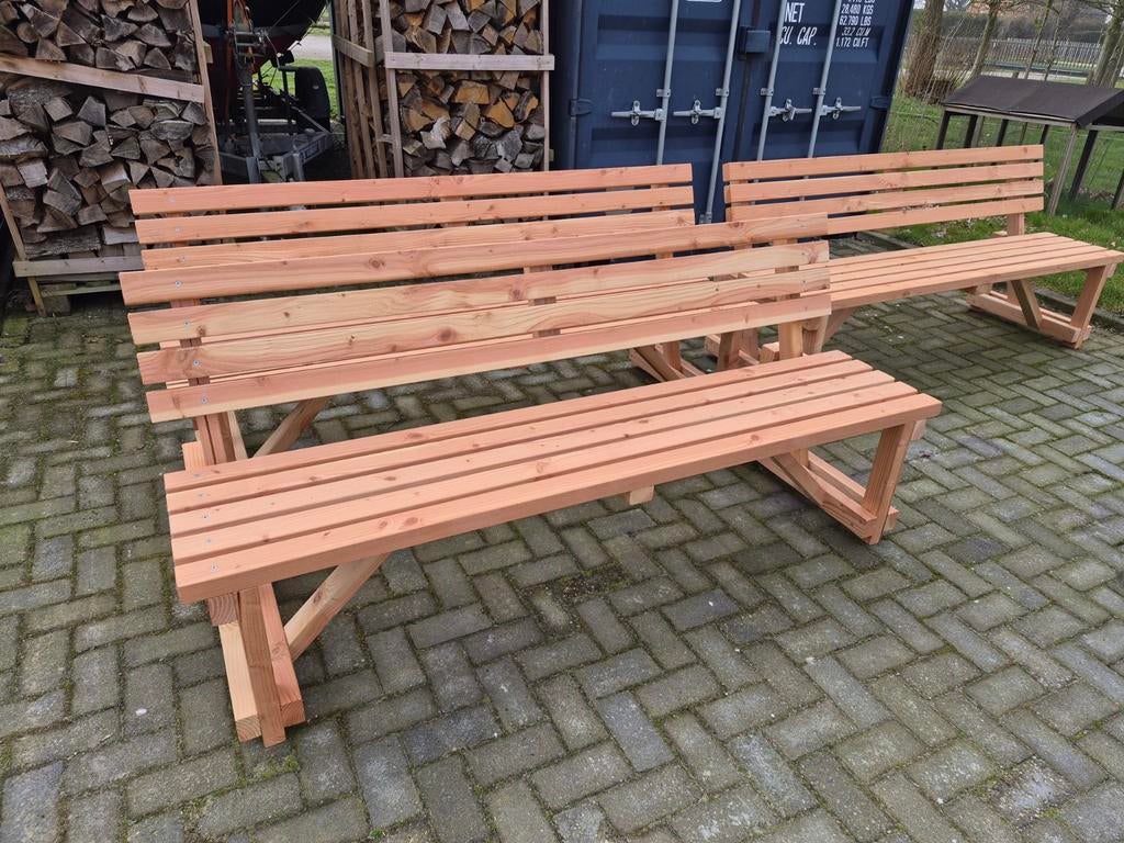 Robuuste Douglashouten Tuinbank - Duurzaam en Comfortabel, Tuin en Terras, Tuinbanken, Ophalen, Nieuw, Hout