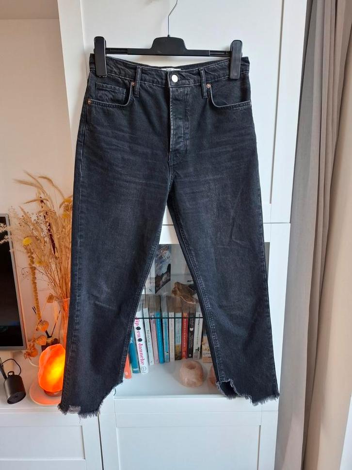 Free People Jeans maat 27 zwart katoen, Kleding | Dames, Spijkerbroeken en Jeans, Zo goed als nieuw, W27 (confectie 34) of kleiner