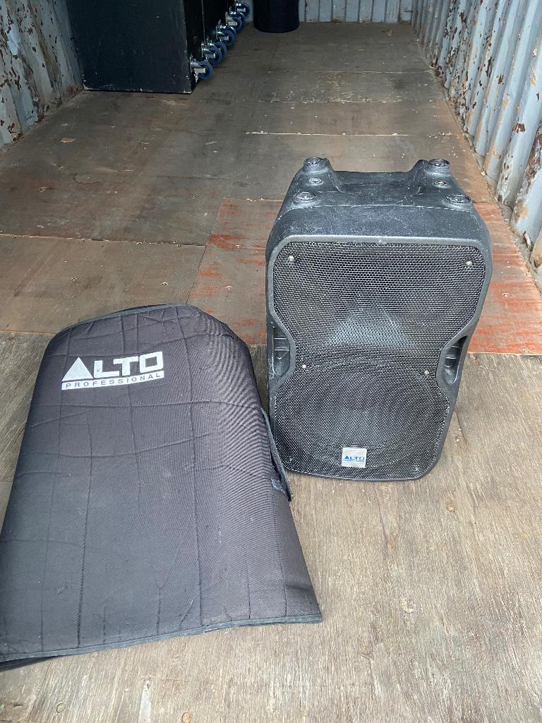4x active speaker alto pro 12 inch incl. cover, Overige merken, Gebruikt, Overige typen, Ophalen of Verzenden