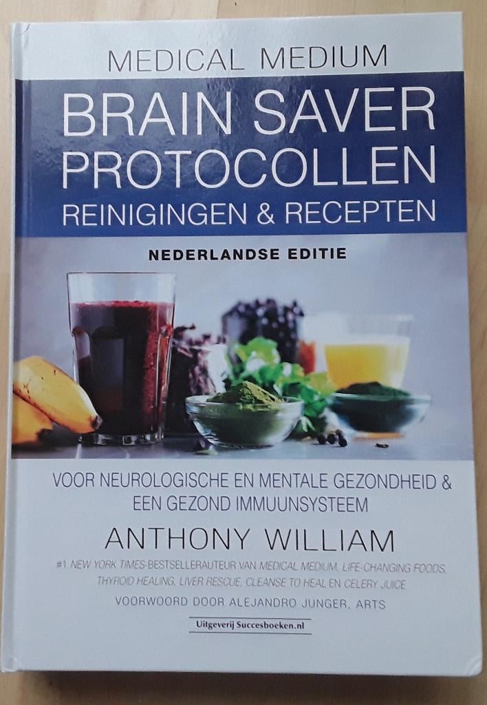 Te koop medical medium brain saver protocollen nederlands, Ophalen, Zo goed als nieuw, Anthony William