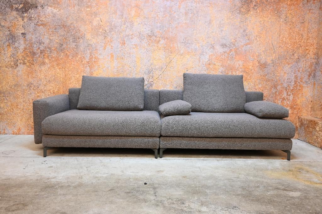 Als NIEUW!! stoffen Rolf Benz Nuvola design elementenbank, Huis en Inrichting, Banken | Bankstellen, 250 tot 300 cm, 75 tot 100 cm