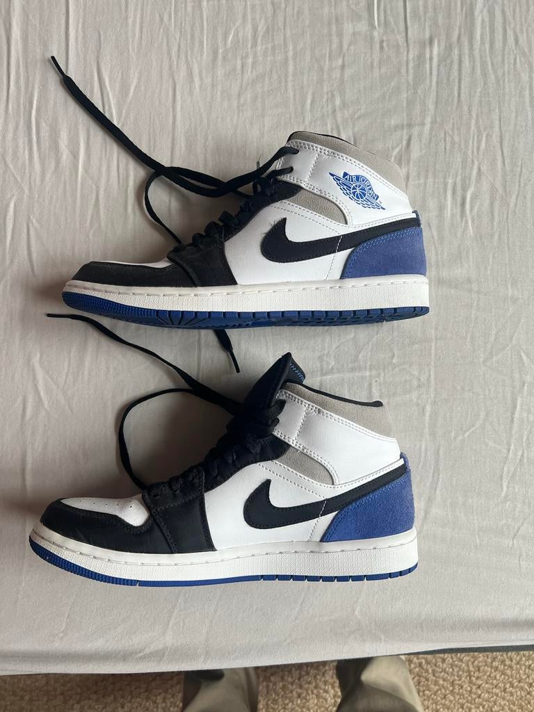 Air Jordan 1 Union Royal Blue, Ophalen of Verzenden, Zo goed als nieuw, Blauw, Sneakers of Gympen