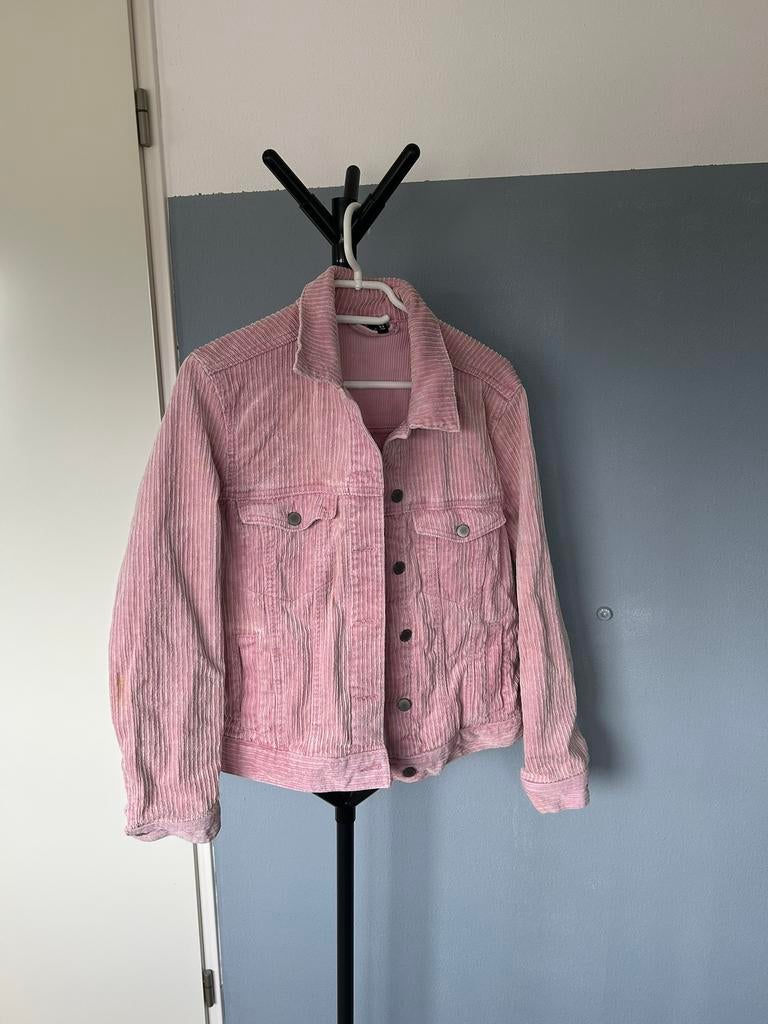 Roze velours jasje maat 38 H&M, Kleding | Dames, Ophalen of Verzenden, Gedragen, Maat 38/40 (M), Roze