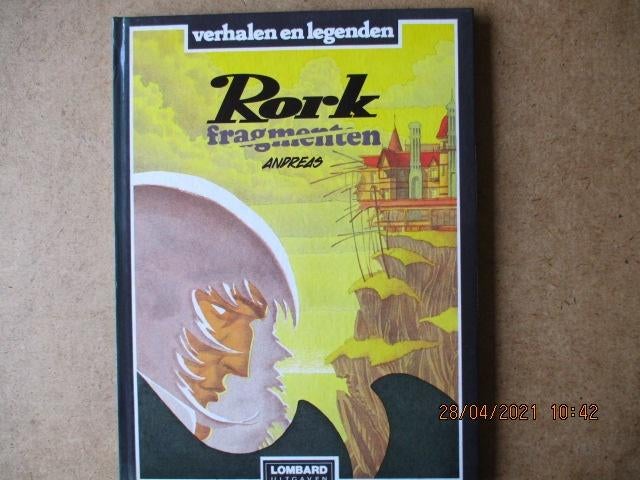 adv1814 rork - fragmenten hc, Eén stripboek, Ophalen, Gelezen