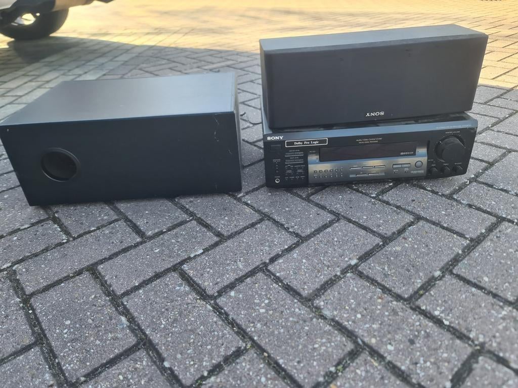 Sony STR-DE225 Receiver met Dolby Pro Logic, Ophalen, Gebruikt, 60 tot 120 watt, Sony