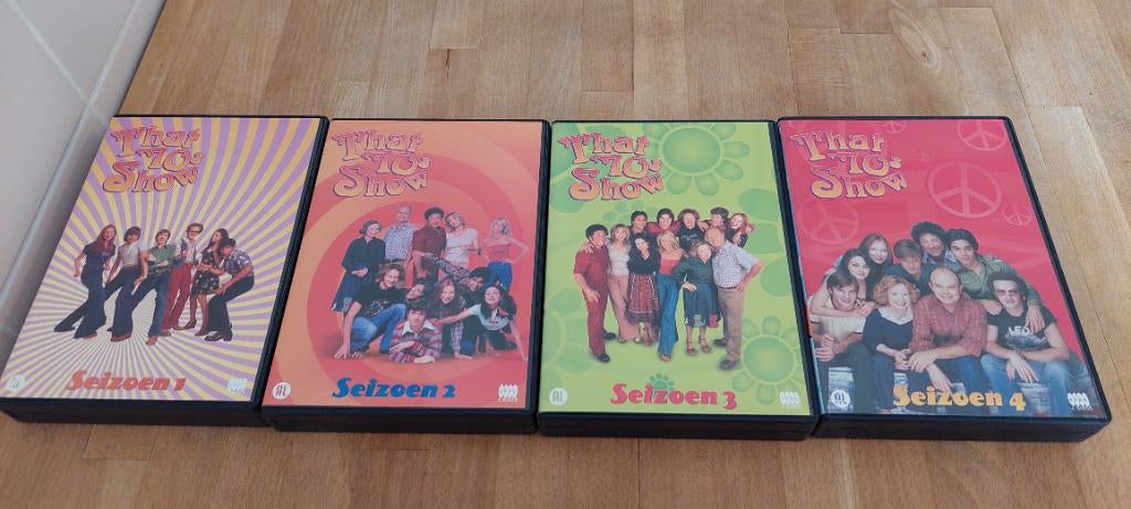 that 70s show seizien 1 tm 4 compleet ., Cd's en Dvd's, Dvd's | Tv en Series, Alle leeftijden, Boxset, Ophalen of Verzenden, Zo goed als nieuw