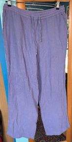 leuke katoenen lila zomerbroek Christian Berg 42 als nieuw, Verzenden, Paars, Maat 42/44 (L), Zo goed als nieuw