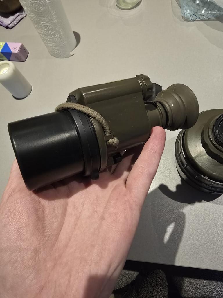 nachtkijker / night vision (Gen-3) analoog 3 lenzen, Ophalen of Verzenden, Landmacht, Nederland, Overige typen