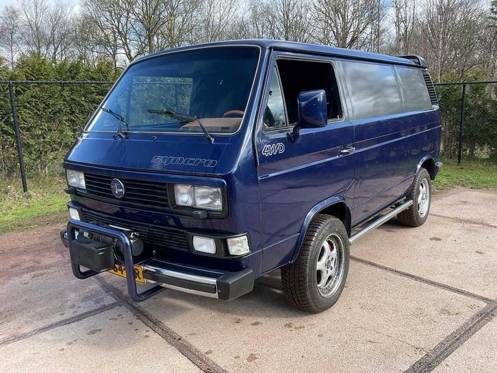 Volkswagen T3 Syncro 4x4 restomod 230pk, Auto's, Bestelauto's, Bedrijf, Volkswagen, LPG, Handgeschakeld, Gebruikt