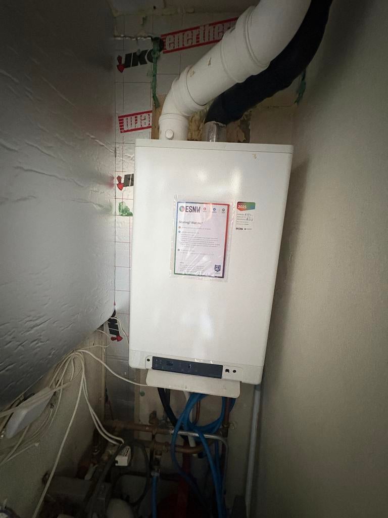 Intergas Kompakt Solo HRE 30 A CV-ketel uit 2019, Ophalen, Gebruikt, Hoog rendement (Hr), Cv-ketel of Combi-ketel