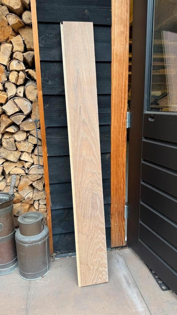 21m² Eiken Multiplank–20mm dik (7mm Toplaag!)– Vrij van lijm, Doe-het-zelf en Verbouw, Vloerdelen en Plavuizen, Gebruikt, Vloerdelen of -planken