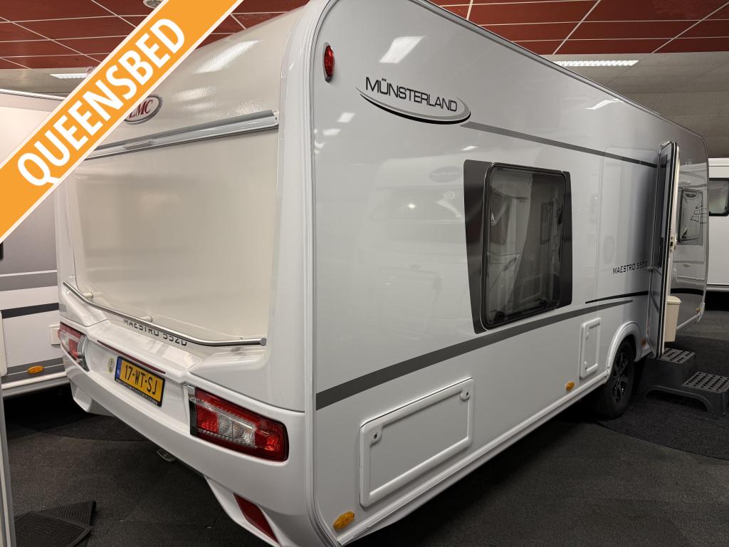 LMC MAESTRO 552 D EILANDBED RONDZIT MOVER VOORTENT (TOP), Caravans en Kamperen, Rondzit, Schokbreker, Bedrijf, 5 tot 6 meter