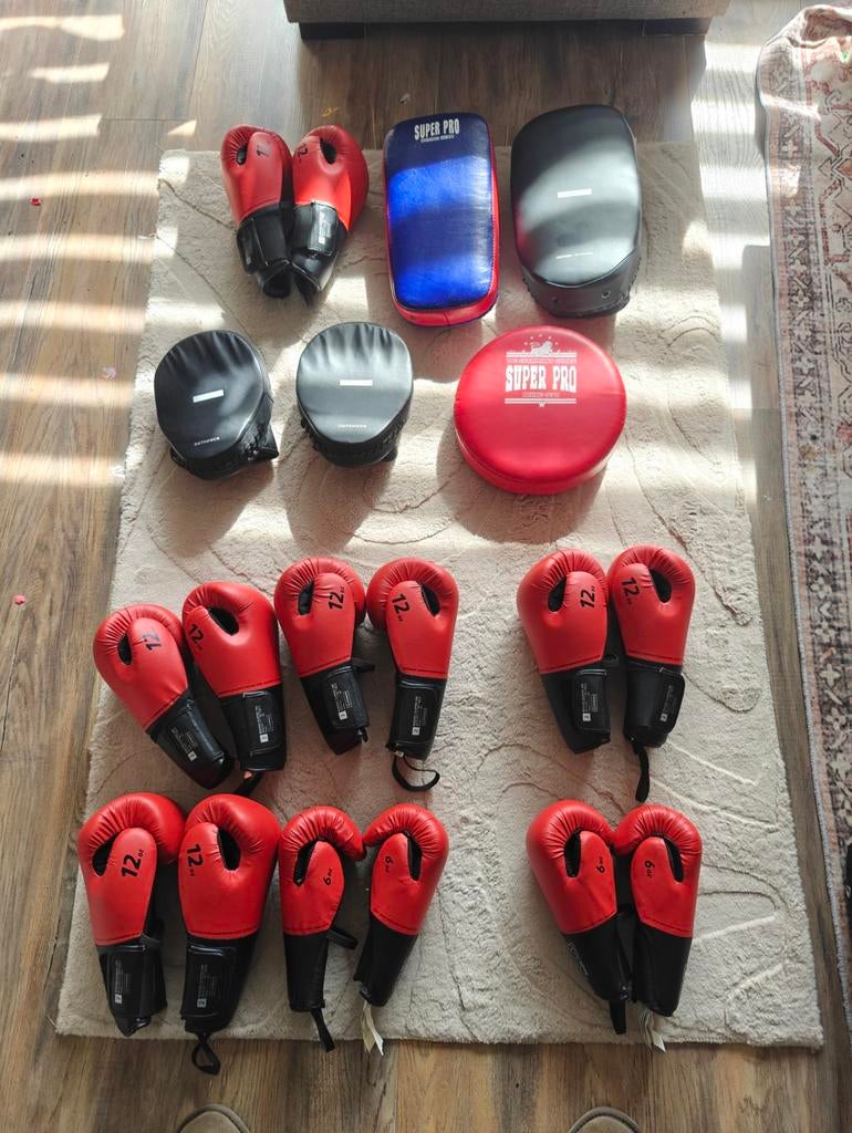Complete MMA / bokssport set – handschoenen, pads, body prot, Kinderen en Baby's, Ophalen of Verzenden