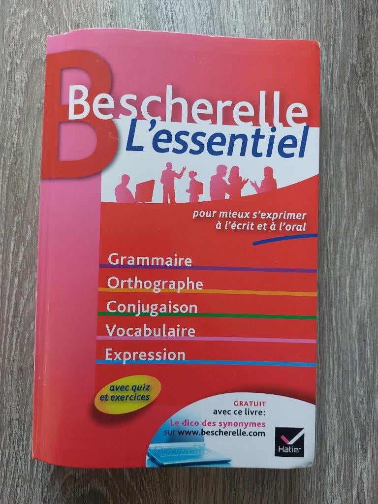 Bescherelle L'essentiel - Adeline Lesot ISBN 9782218937255, Boeken, Niet van toepassing, Adeline Lesot, Ophalen of Verzenden, Zo goed als nieuw