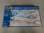 Revell 1/144 Fokker 100 Demonstrator., Ophalen of Verzenden, Nieuw, 1:72 tot 1:144, Revell