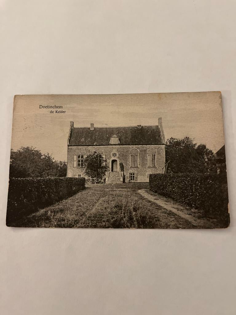 Ansichtkaart Doetinchem - De Kelder (1925), Verzamelen, Ansichtkaarten | Nederland, Ophalen of Verzenden, 1920 tot 1940, Gelopen