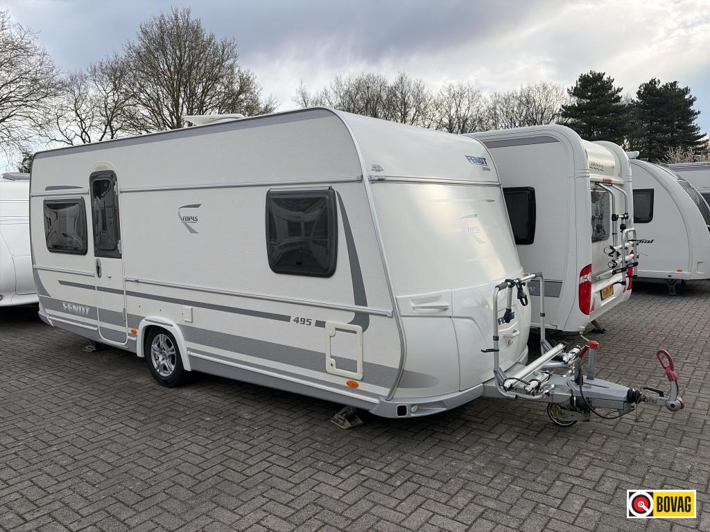 Fendt Topas 495 TFB Mover/Voortent/Fietsdr., Caravans en Kamperen, Rondzit, Bedrijf, Overige typen, Fendt