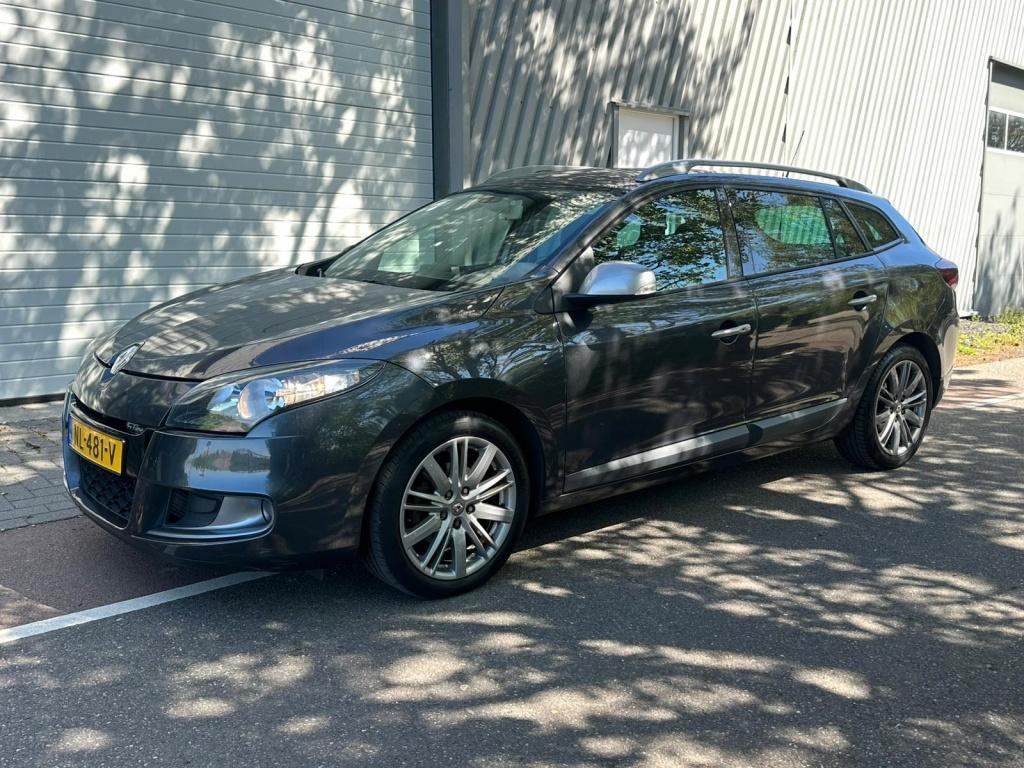 Renault Mégane Estate 1.4 TCe GT-Line (bj 2012), Auto's, Euro 5, Gebruikt, 4 cilinders, Zwart