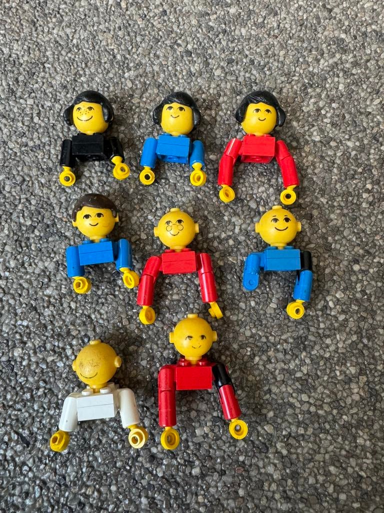 Vintage Lego onderdelen poppetjes, jaren ‘70, Ophalen of Verzenden, Zo goed als nieuw