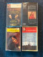 Klassieke muziek cassettebandjes - 4 stuks, Cd's en Dvd's, Cassettebandjes, Gebruikt, 2 t/m 25 bandjes, Klassiek, Ophalen of Verzenden