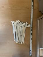 Plankendragers en rails. Eventueel met planken., Ophalen, Zo goed als nieuw