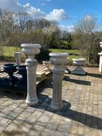 Massief ronde romeinse betonnen zuilen 100 of 85 cm hoog 25b, Ophalen, Zo goed als nieuw, Beton, Overige typen