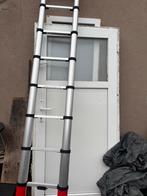 Kunstof voordeur, Ophalen, 200 tot 215 cm, Buitendeur, Zo goed als nieuw