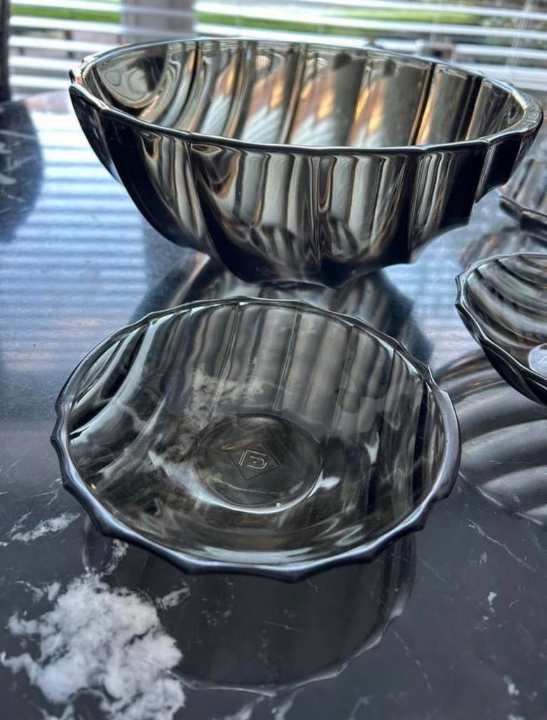 Andries Copier schaal met 3 kleine schaaltjes, Ophalen of Verzenden