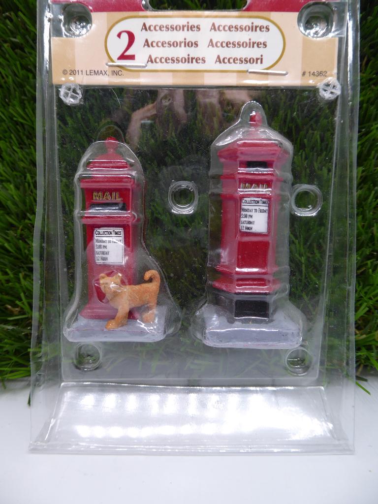 Lemax Item - Victorian mailboxes - Ik ruim op, Diversen, Kerst, Ophalen of Verzenden, Nieuw