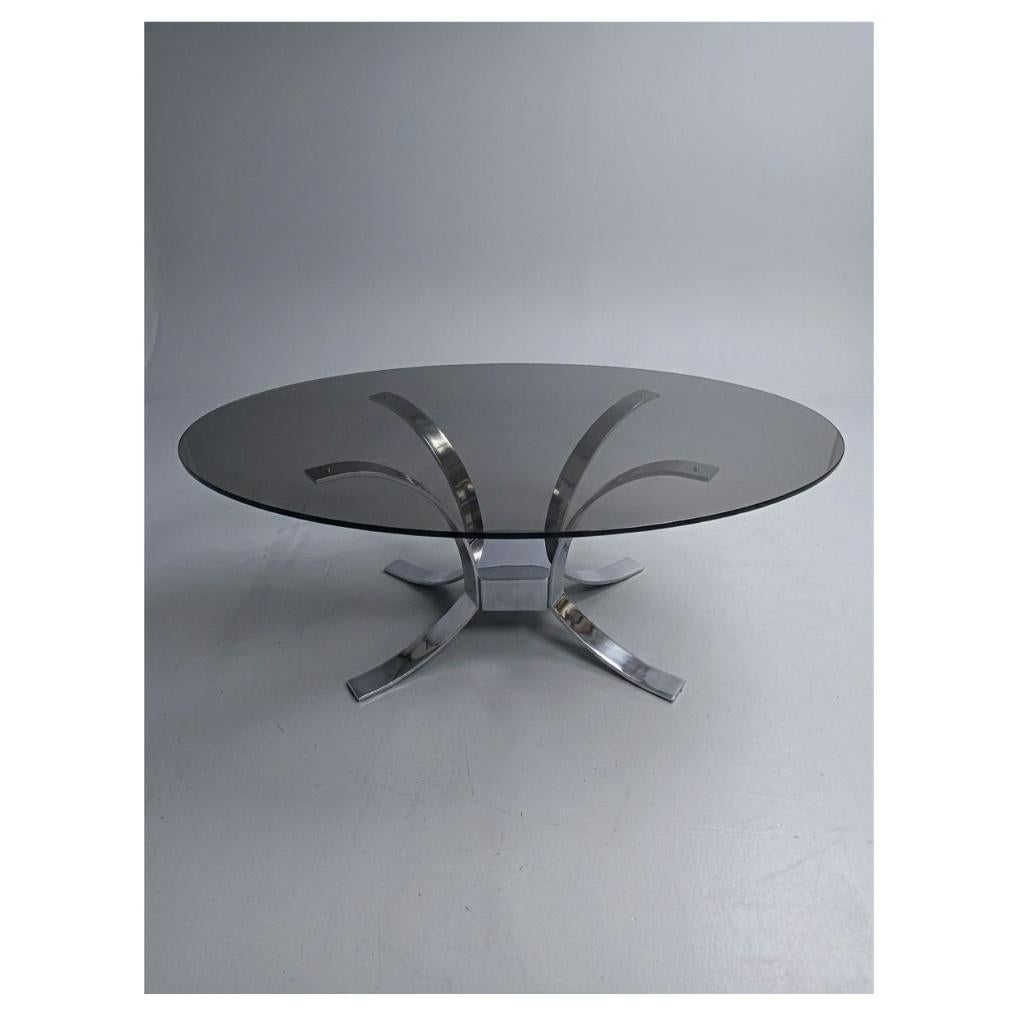 Vintage design eettafel space age, Ophalen, Gebruikt, 50 tot 100 cm, Space age vintage
