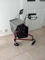 Rollater 3 wieltjes met tas en mandje zgan intresse 0683111q, Diversen, Ophalen of Verzenden, Lichtgewicht, Zo goed als nieuw