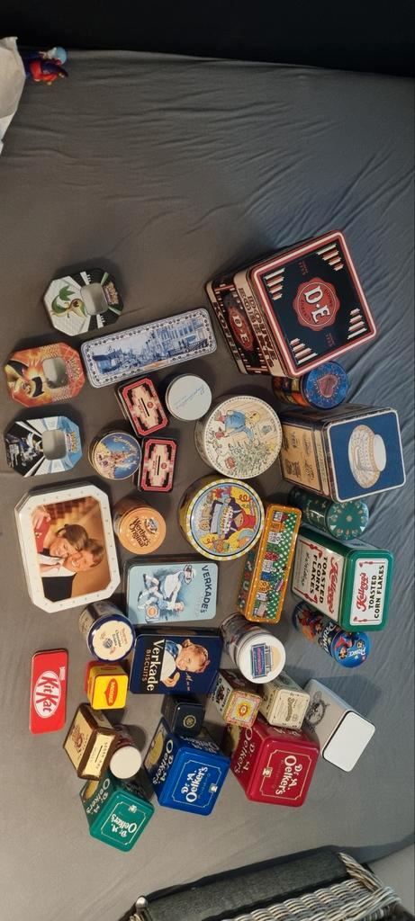 Diverse verzameling van blikken - Koek, Koffie, Thee en meer, Verzamelen, Blikken, Gebruikt, Overige, Overige merken, Ophalen of Verzenden
