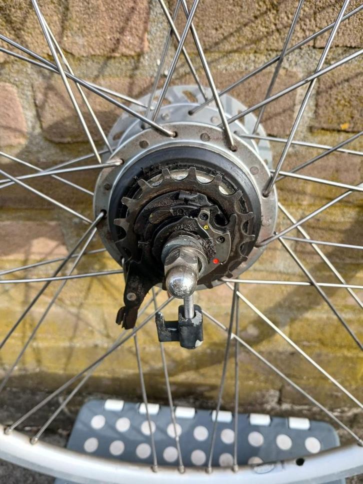 Shimano Nexus fietswiel, Fietsen en Brommers, Fietsonderdelen, Gebruikt, Wiel, Aluminium, Ophalen of Verzenden