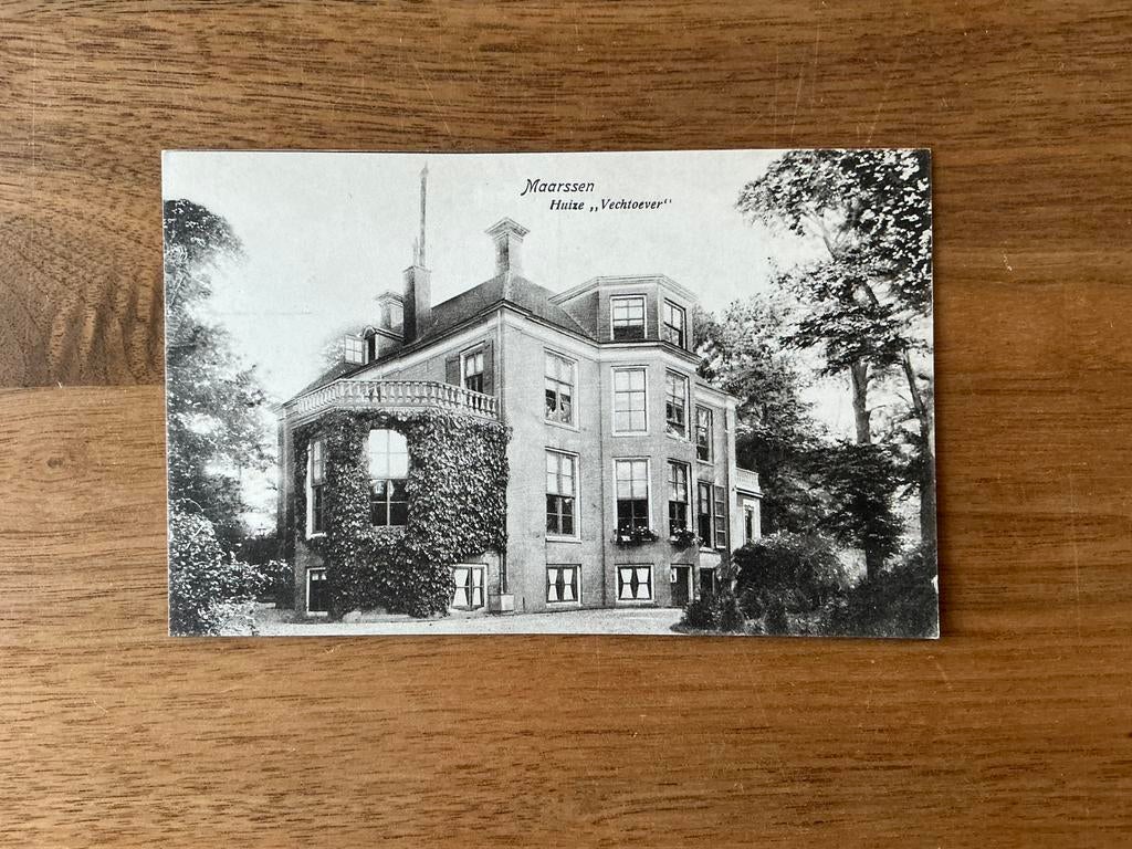 Oude ansichtkaart - Maarssen - Huize Vechtoever, Verzamelen, Ansichtkaarten | Nederland, Ophalen of Verzenden