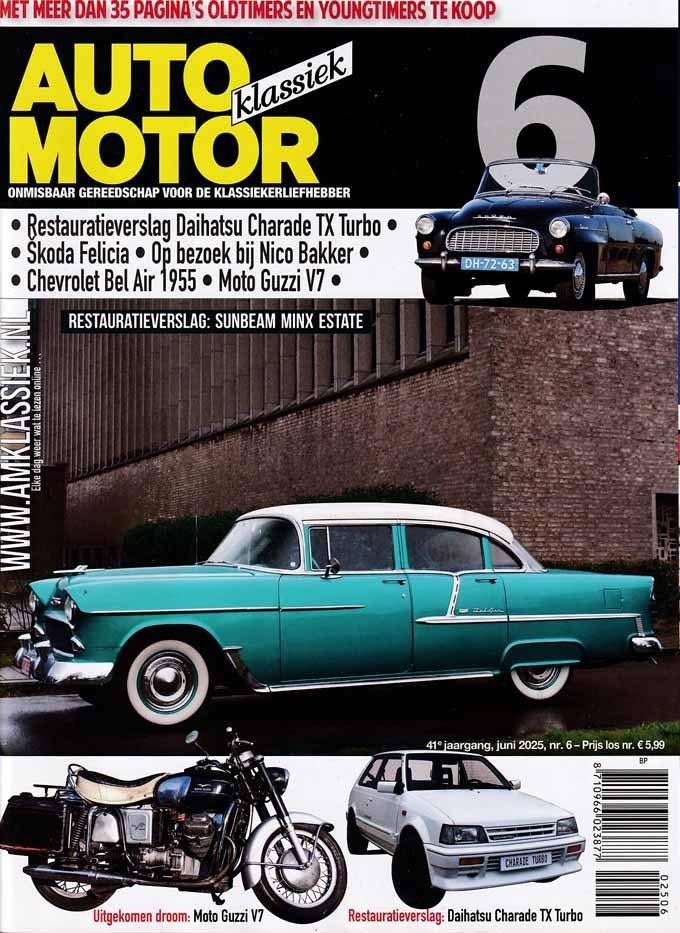 AMK 6 2025 : Chevrolet Bel Air - Skoda Felicia Cabriolet, Ophalen of Verzenden, Gelezen, Algemeen