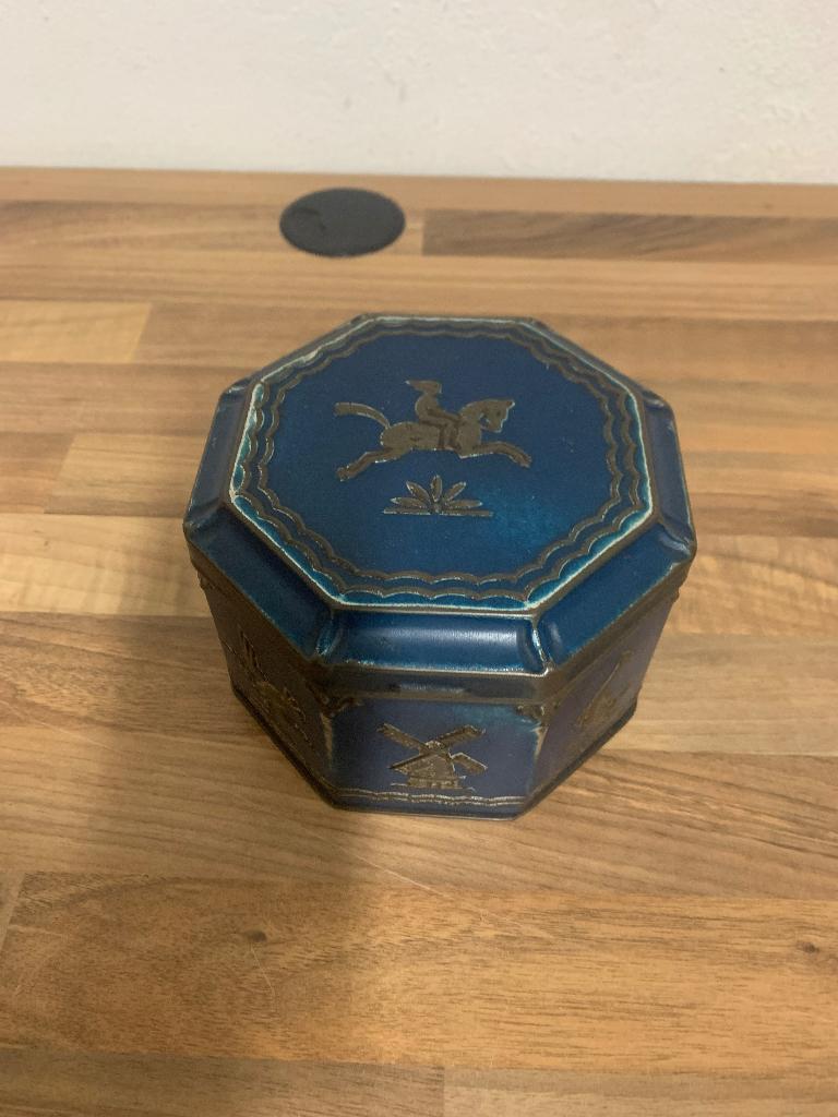 Verkade biscuitblikje | vintage, Verzamelen, Ophalen of Verzenden, Overige typen
