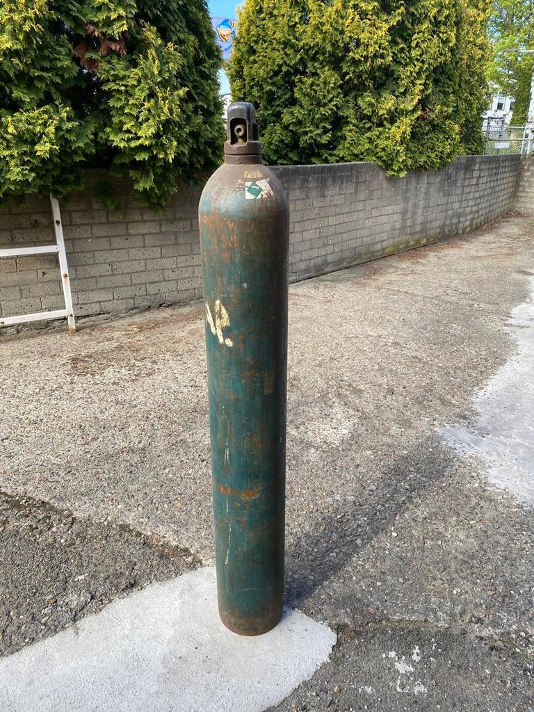 Gasfles, gascilinder, Argon, 50ltr, leeg, Doe-het-zelf en Verbouw, Ophalen, Gebruikt